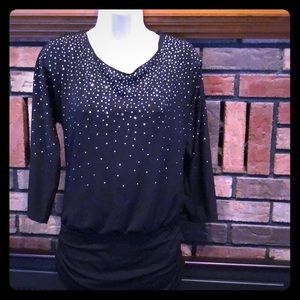 Beautiful Sparkling Studded Top